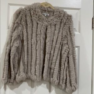 Faux Fur cardigan
